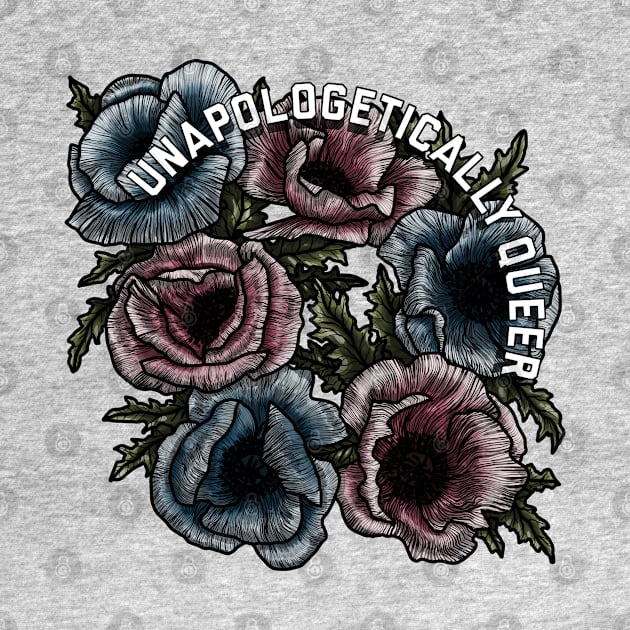 Unapologetically Queer Trans Poppies by Art by Veya